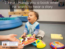 Hands you a book to hear a story. Photo credit: CDC/ Julia Whitney, Stephen Griffin